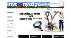 Desktop Screenshot of nytognyttigt.dk